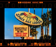 Space Age Lodge, Gila Bend, Arizona - Mid-century Googie Sign photo