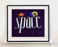 Space, Ibiza, the Balearic Islands - Contemporary Color Sign Photography