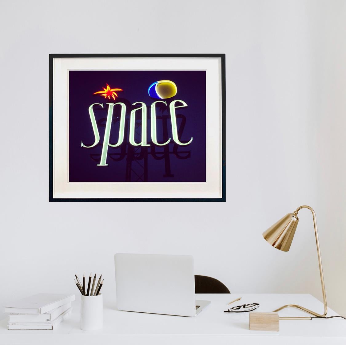 Space, Ibiza, the Balearic Islands - Contemporary Color Sign Photography For Sale 1