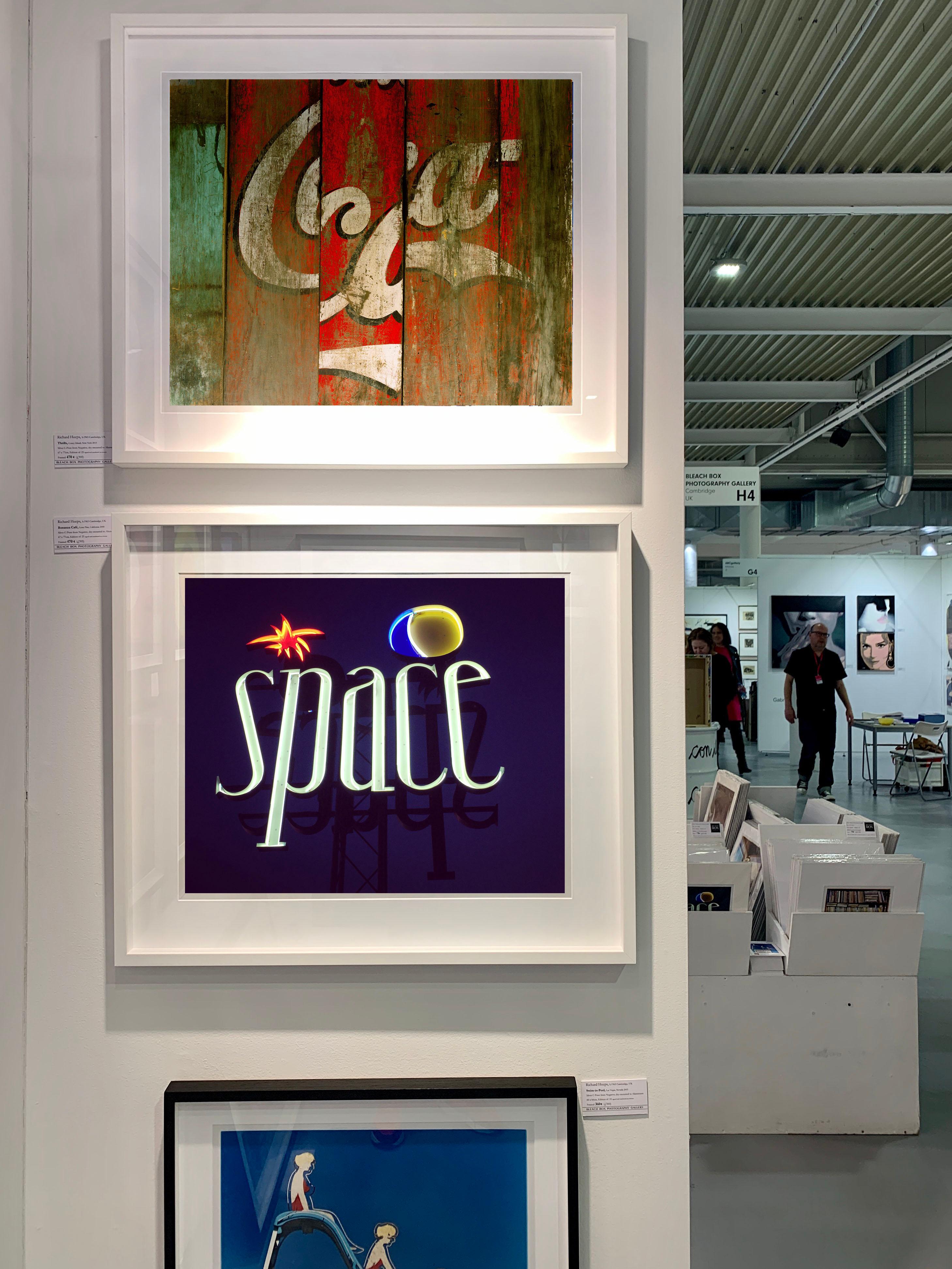 Space, Ibiza, the Balearic Islands - Contemporary Color Sign Photography For Sale 2