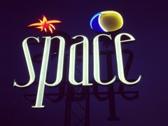 Space, Ibiza, the Balearic Islands - Contemporary Color Sign Photography