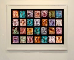 Stamp Collection, Stamped - Pop Art color photography