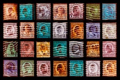 Collezione di francobolli, Francobolli - Fotografia a colori Pop Art