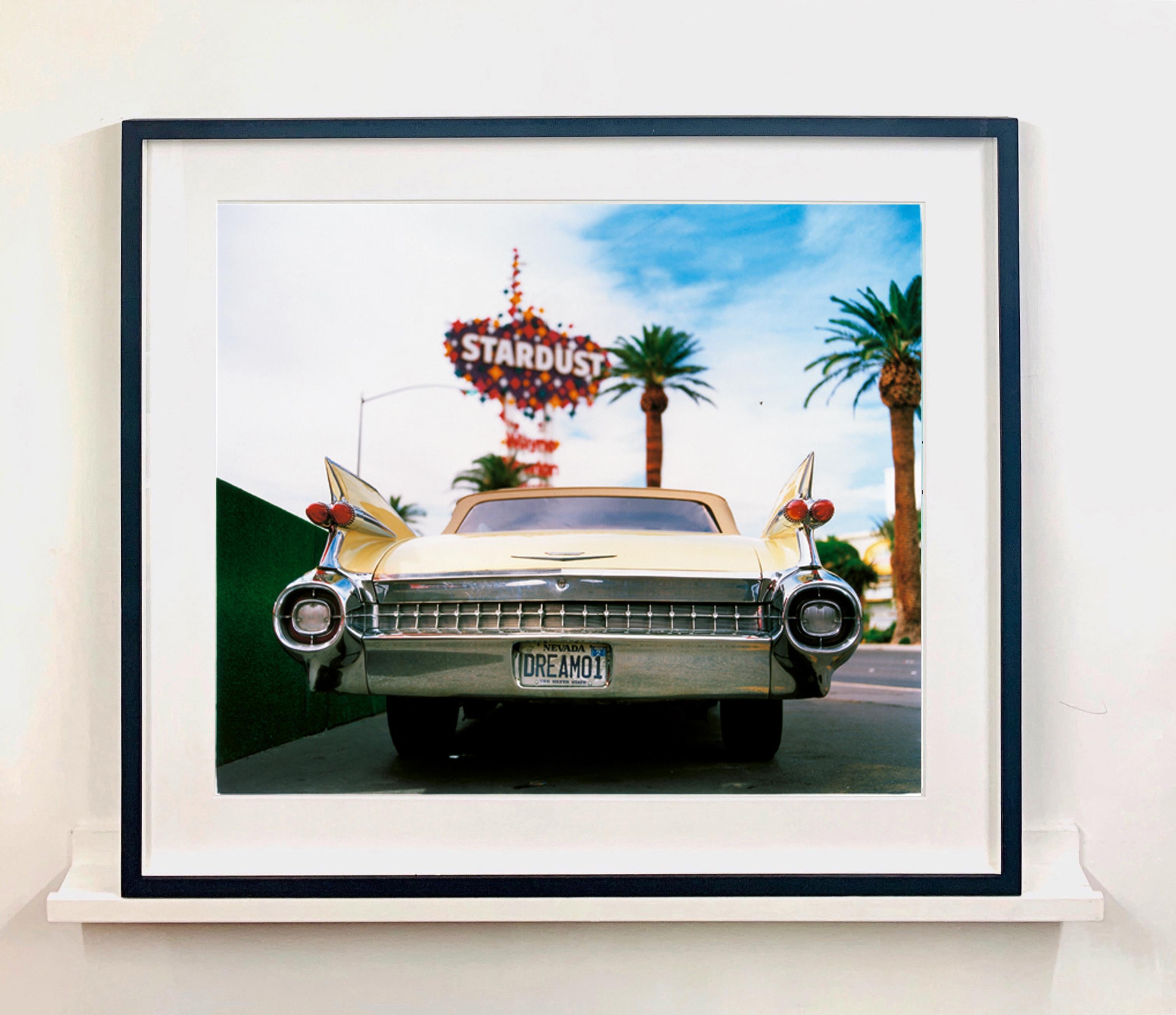 Stardust Dreams, from Richard Heeps Dream in Colour series. This cool picture has a classic Americana feel. Richard's pictures beautifully capture parts of Las Vegas which are no longer there.

This artwork is a limited edition of 25, gloss