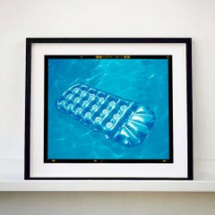 Sun Lounger, Palm Springs, California - Swimming Pool Blue Water Color Photo