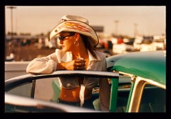 Sunkissed Wendy, Las Vegas - American Western Fashion Portrait Color Photograph