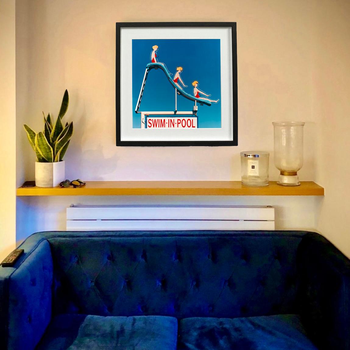 Swim-in-Pool, Las Vegas, Nevada - Photographie couleur Americana Pop Art en vente 3