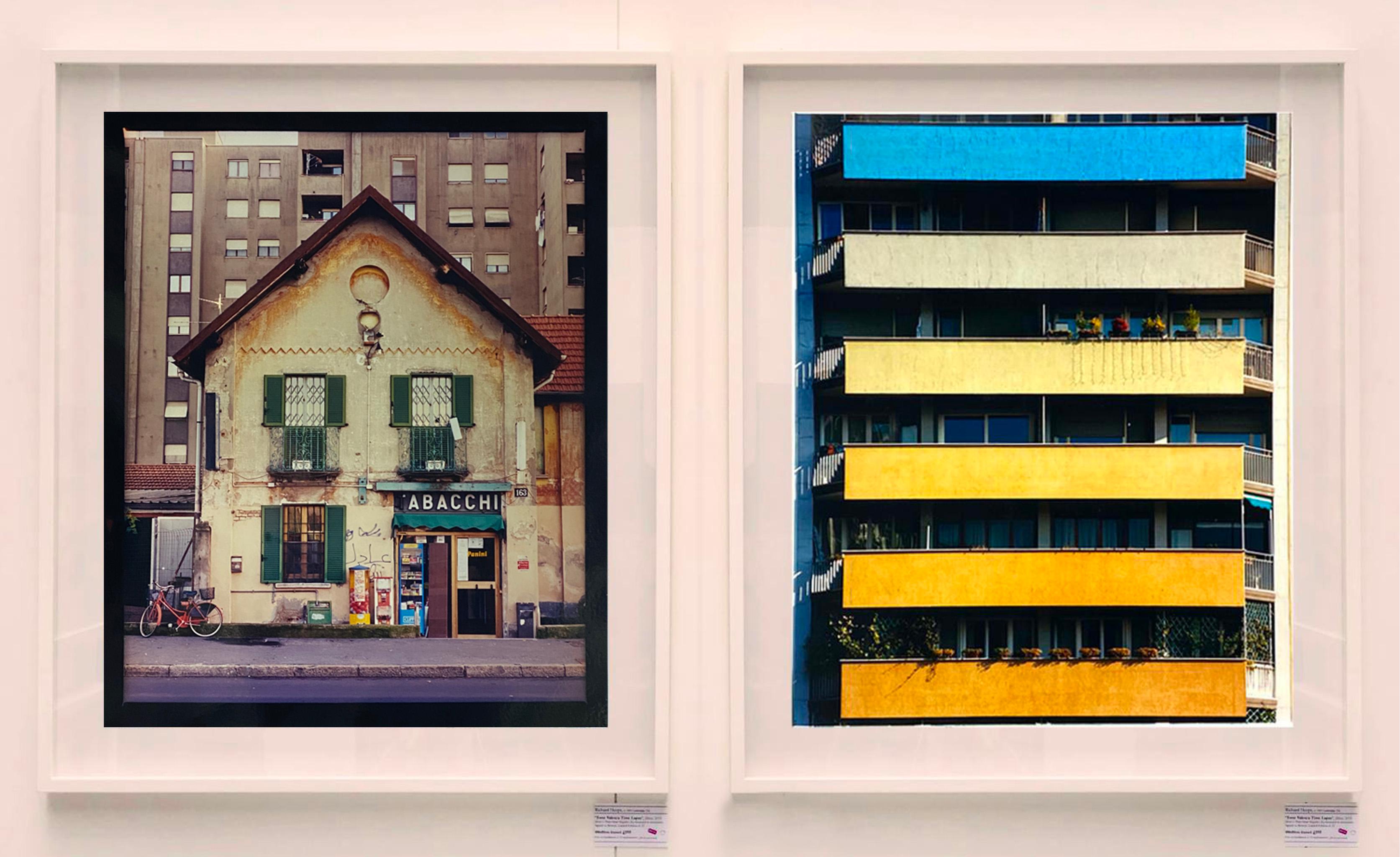 TABACCHI at Day, Milan - Architectural Color Photography - Contemporary Print by Richard Heeps