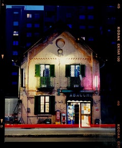 TABACCHI at Night, Milan - Architectural Color Photography