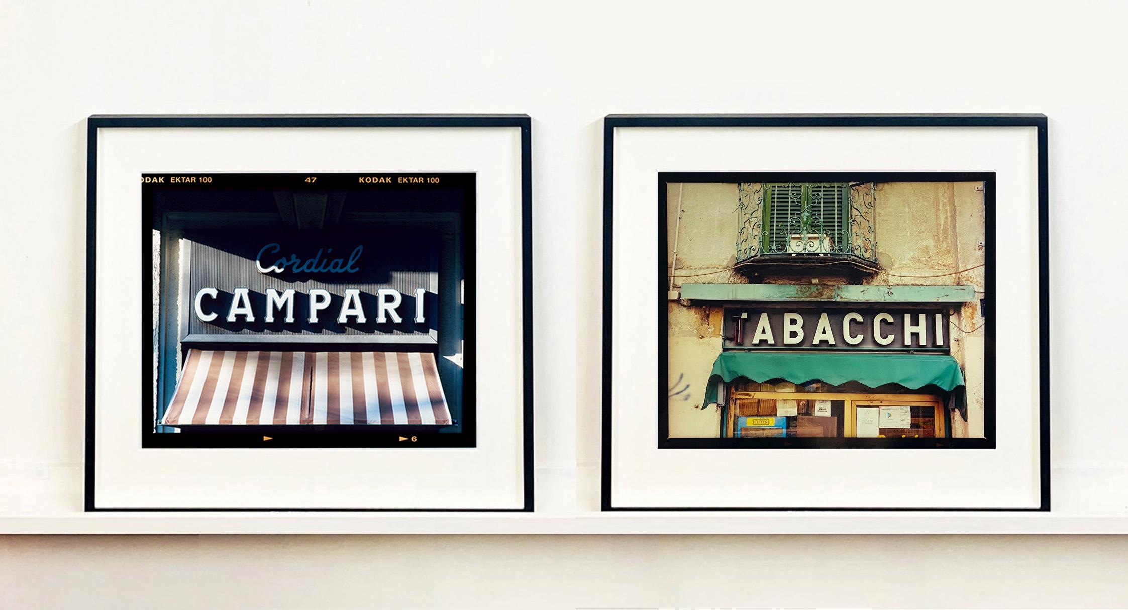 TABACCHI Sign, Milan - Architectural Color Photography For Sale 5