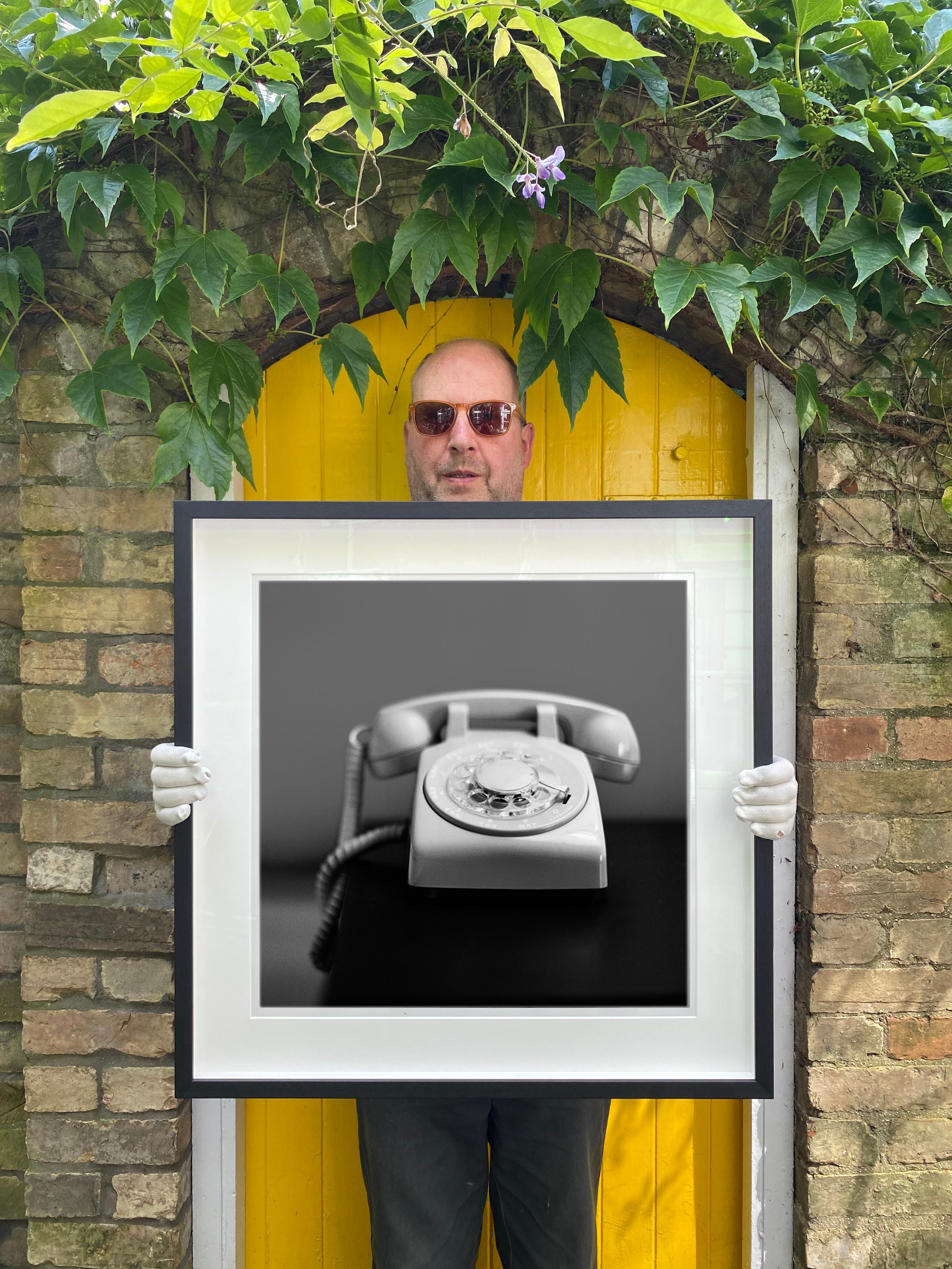 Telephone, Palm Springs California - American Black and White Square Photography For Sale 2