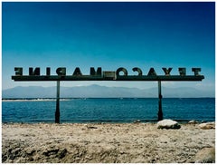 Texaco Marine, Salton Sea,  - American Landscape Photography