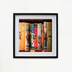 The Colorado Kid, Sheringham, Norfolk - Vintage Book Spines Color Photo
