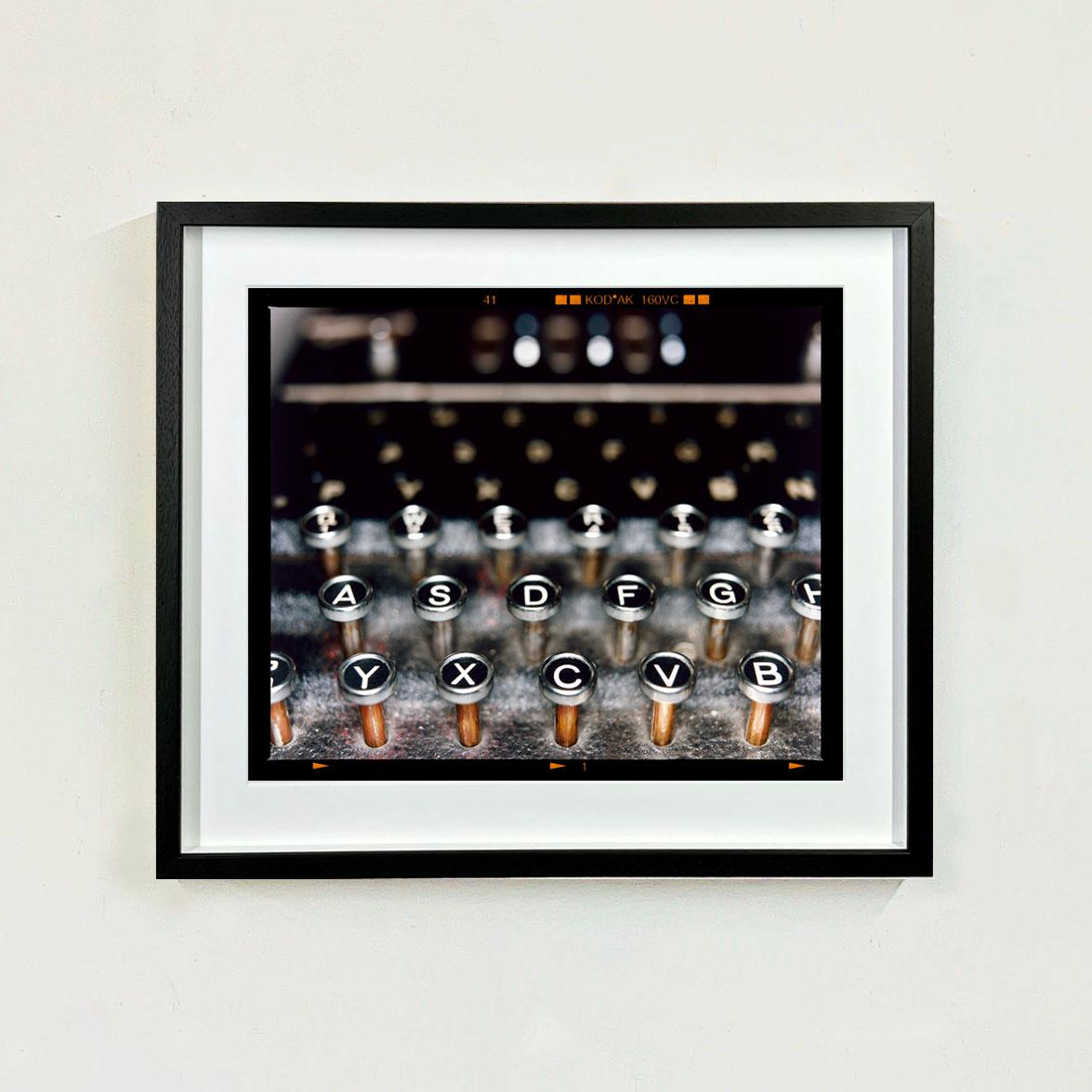 The Enigma Machine, Bletchley Park - British history color photography - Print by Richard Heeps