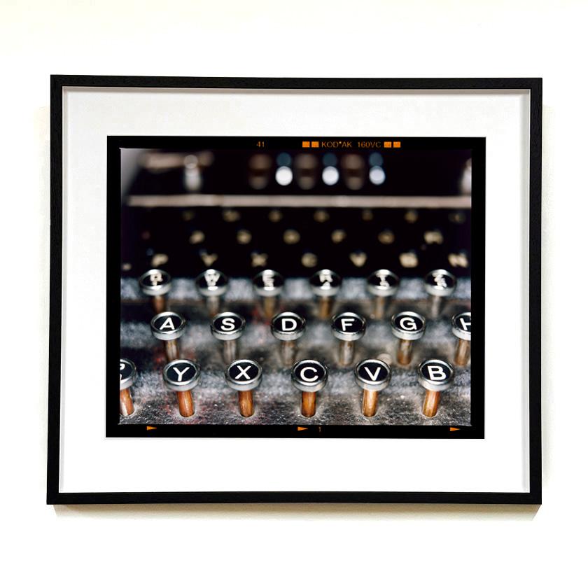 The Enigma Machine, Bletchley Park - British history color photography - Contemporary Photograph by Richard Heeps