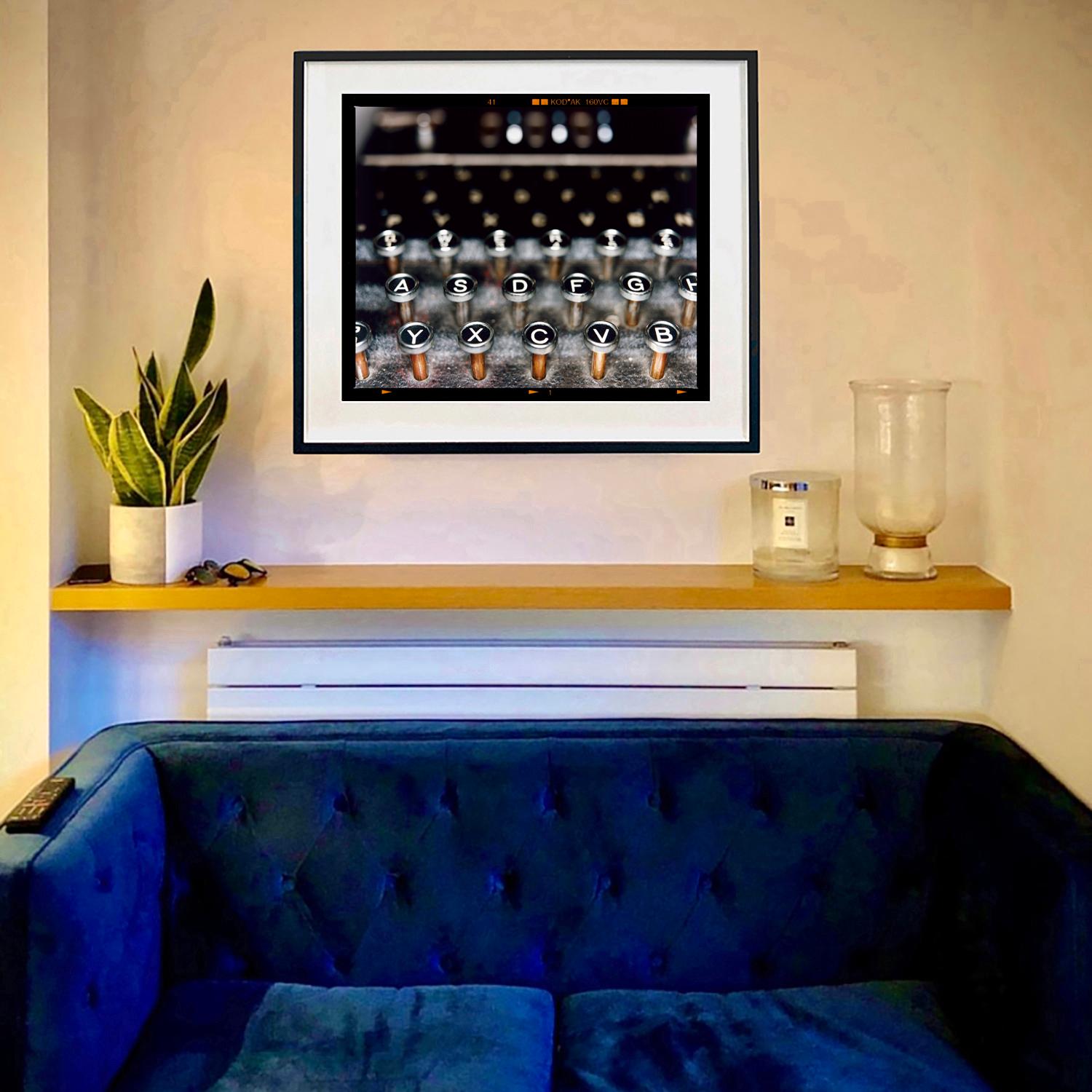 The Enigma Machine, Bletchley Park - British history color photography - Black Landscape Photograph by Richard Heeps