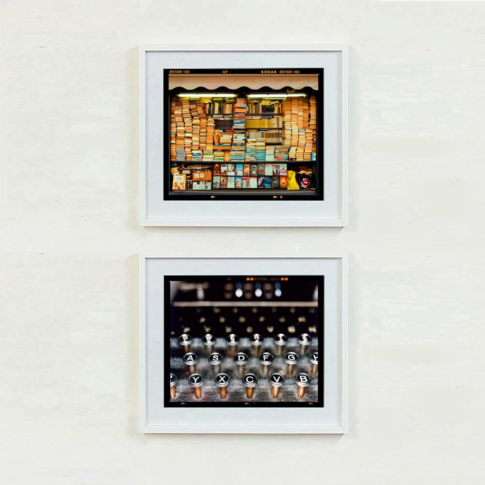 The Enigma Machine, Bletchley Park - British history color photography - Black Print by Richard Heeps