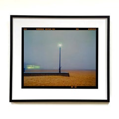 The Jetty, Norfolk - Misty Beach Color Photograph