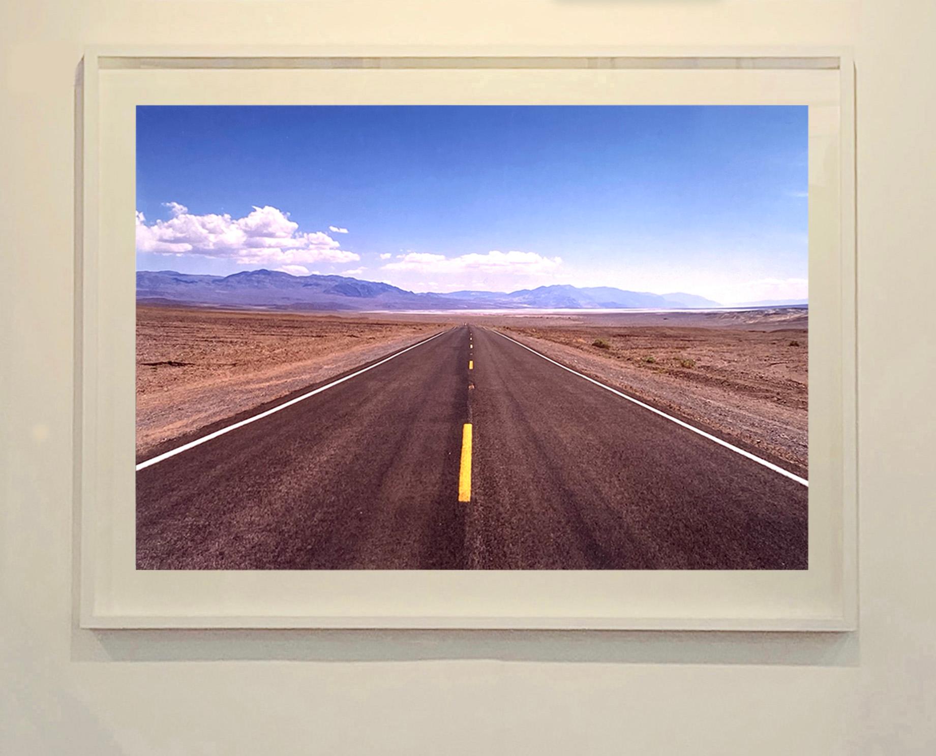 The Road to Death Valley, Mojave Desert, California - Landscape Color Photo - Pop Art Print by Richard Heeps