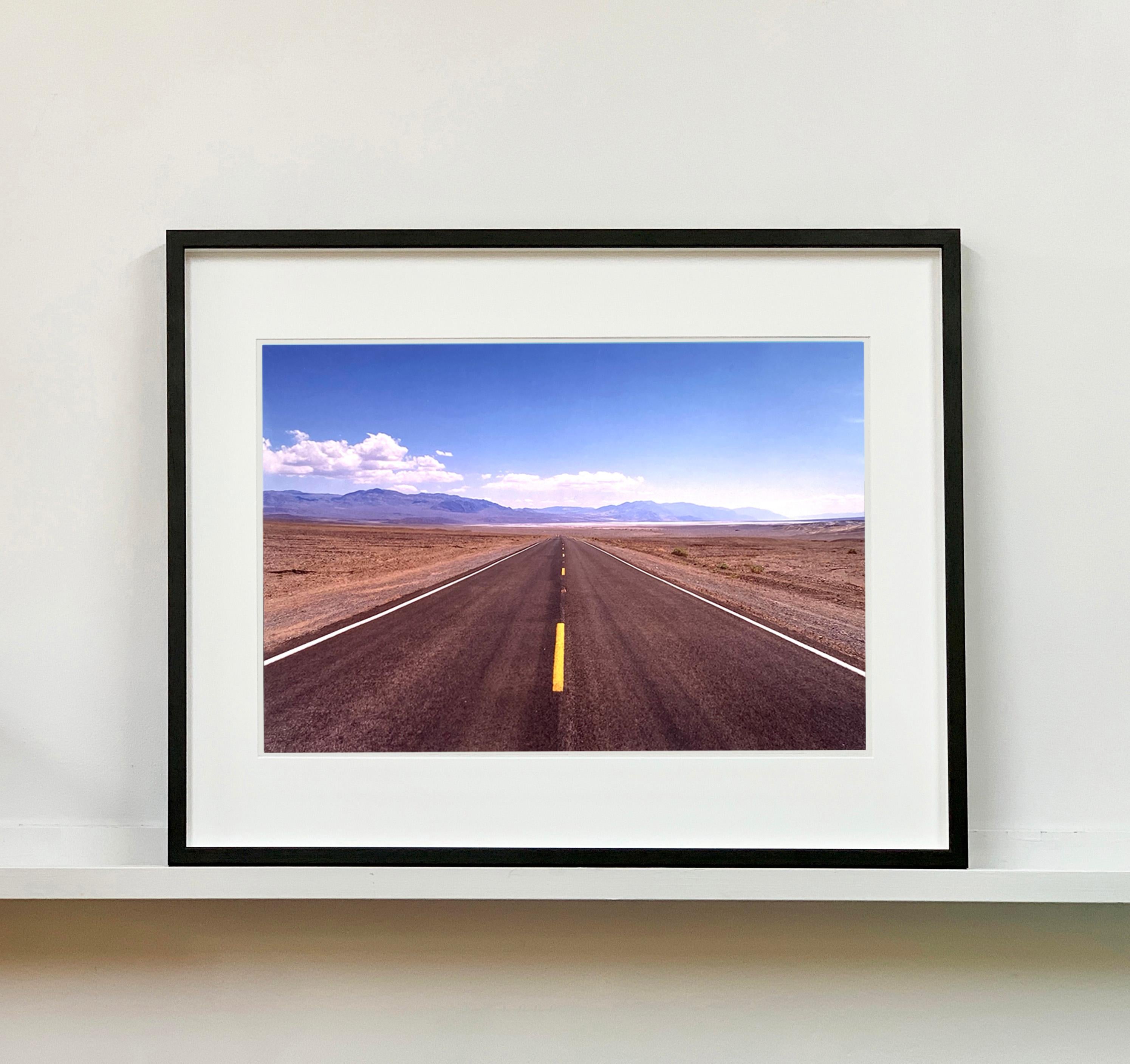 The Road to Death Valley, Mojave Desert, California - Landscape Color Photo - Pop Art Photograph by Richard Heeps