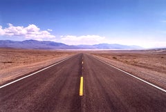 The Road to Death Valley, Mojave Desert, California - Landscape Color Photo