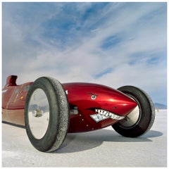 El Cohete Frambuesa III de Rocklitzer, Bonneville - Fotografía en color de coches americanos
