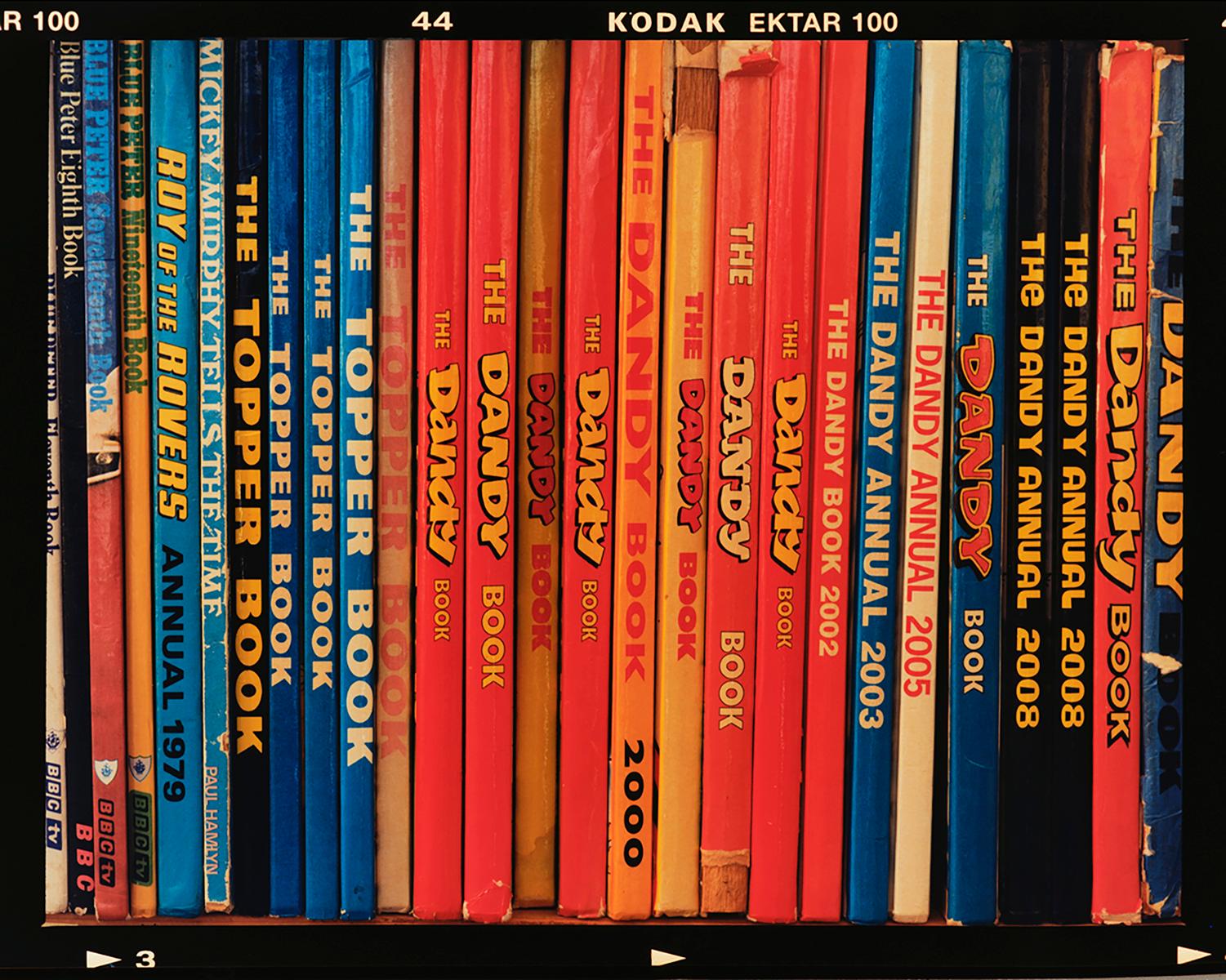 Richard Heeps Still-Life Photograph - The Rovers, Burnham Market, Norfolk - Multi-color vintage book photography