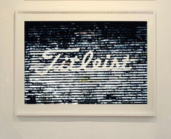 The Streets of Kowloon (navy), Hong Kong - Abstract color photography