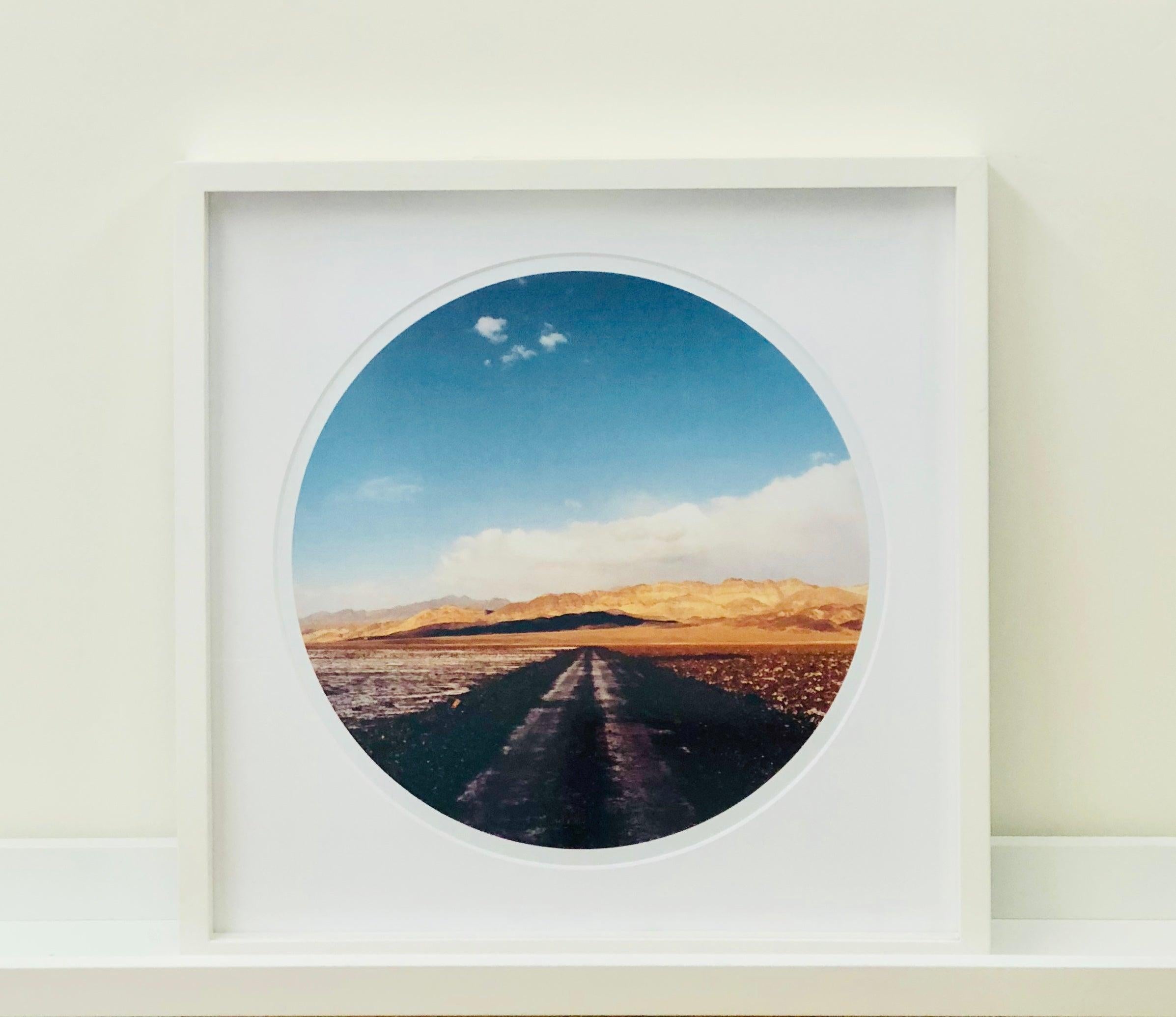 Titled the 'Sundance Series', these artworks are a development of traditional landscape photographs and they have created a unique perspective as if captured through a telescope or a porthole. Photographed in California, Arizona and Utah  these were