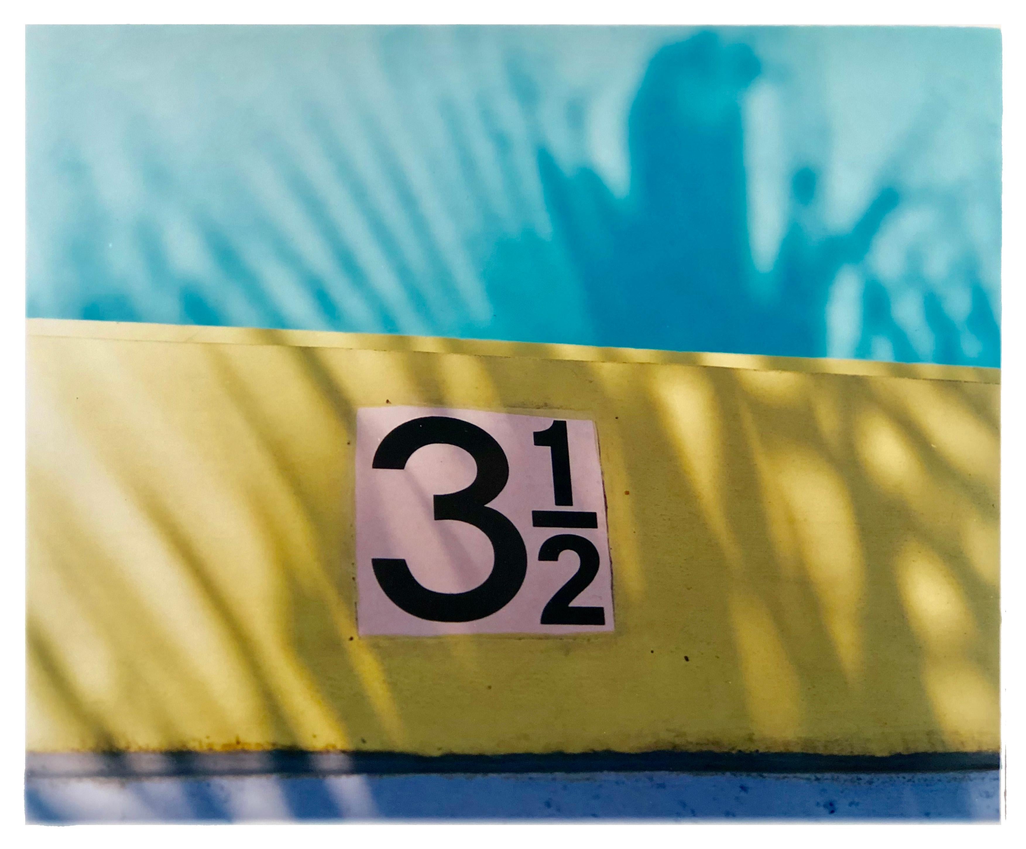 Richard Heeps Color Photograph - Three & a Half Feet, Palm Springs, California - Palm print color photography