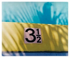 Three & a Half Feet, Palm Springs, California - Palm print color photography