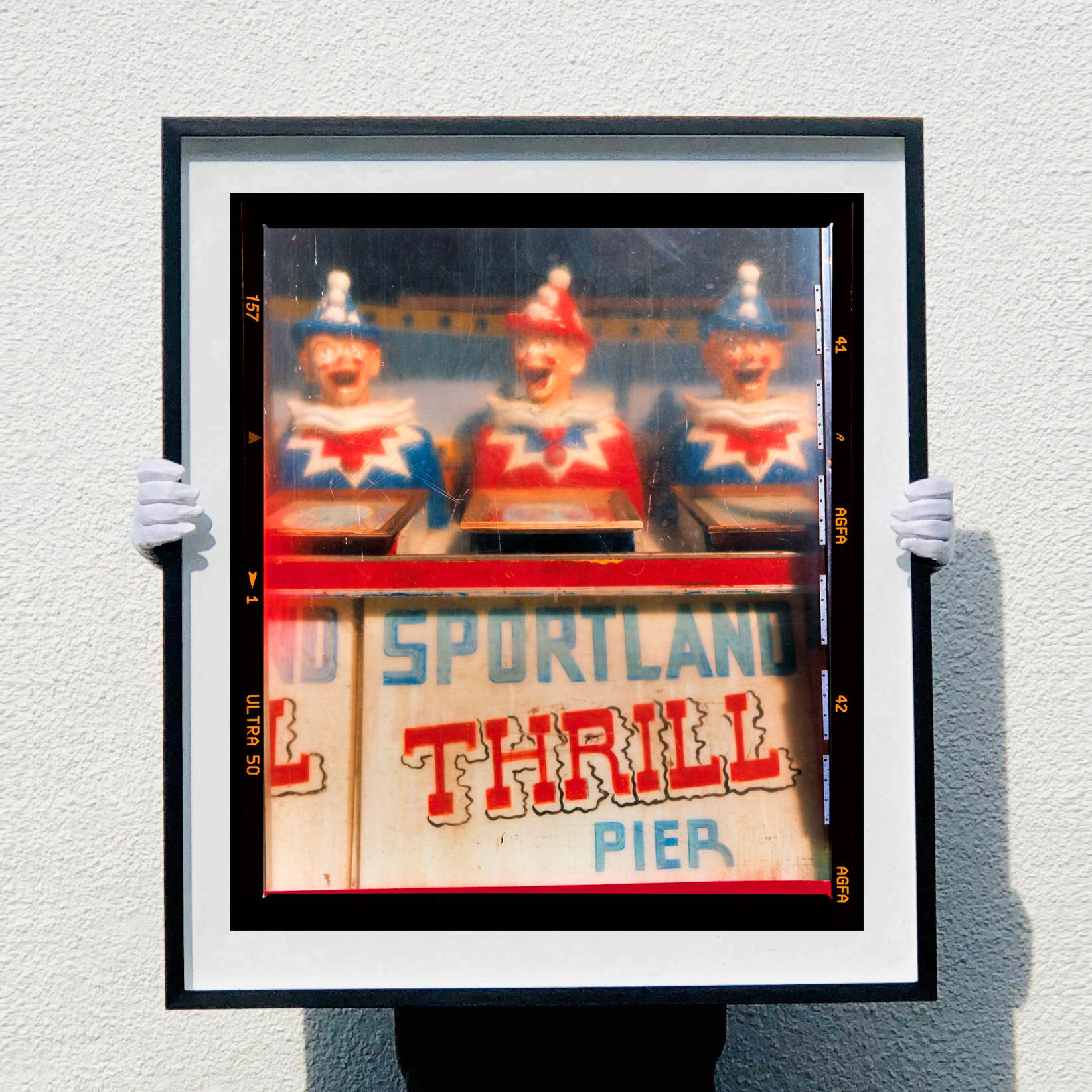 Thrill Pier, Wildwood, New Jersey - Seaside Amusements Clowns Photograph For Sale 6