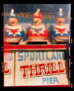Thrill Pier, Wildwood, New Jersey - Seaside Amusements Clowns Photograph