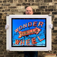 Thrills, Coney Island, New Your - American Color Typography Photography