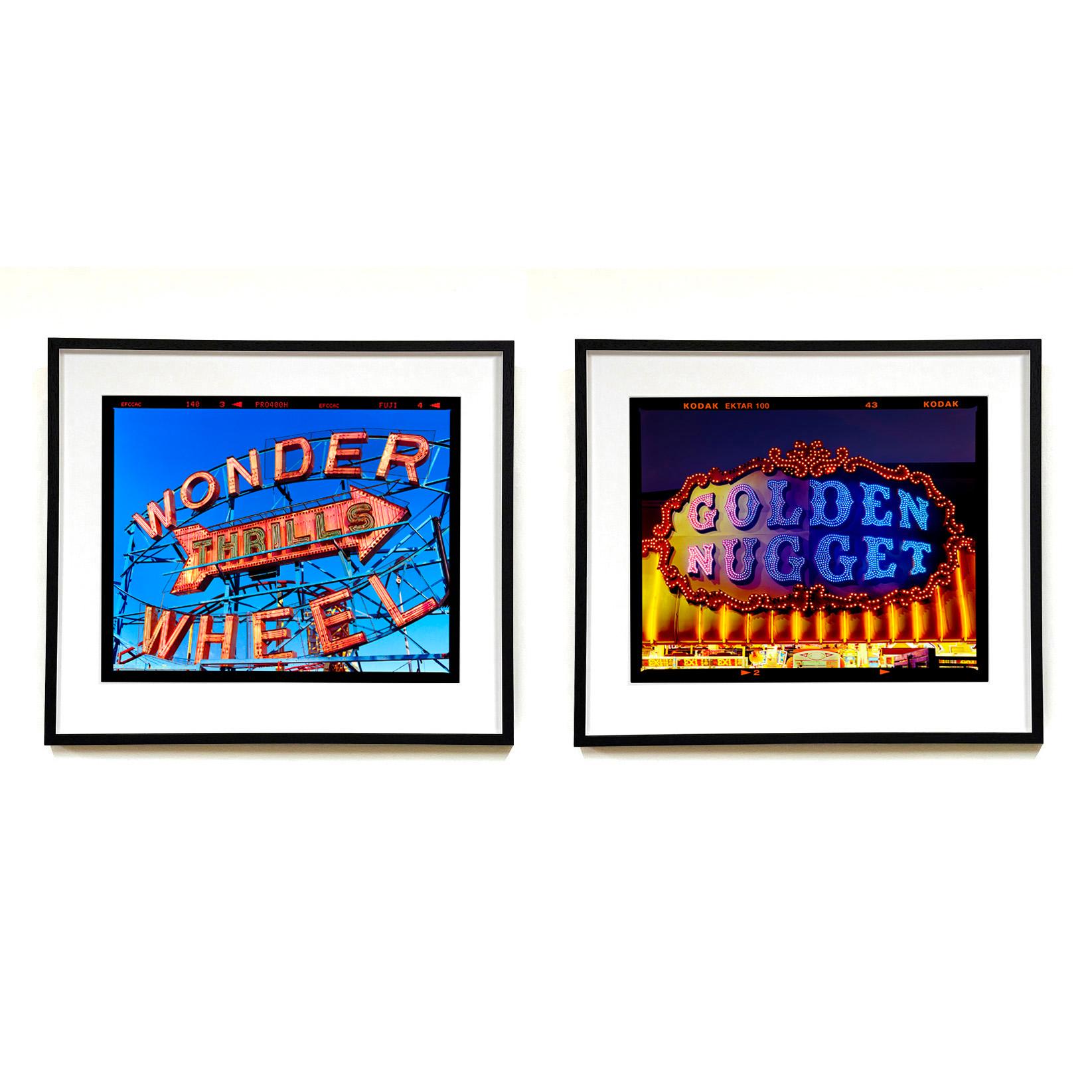Thrills, Coney Island, New Your - American Colour Typography Photography For Sale 1