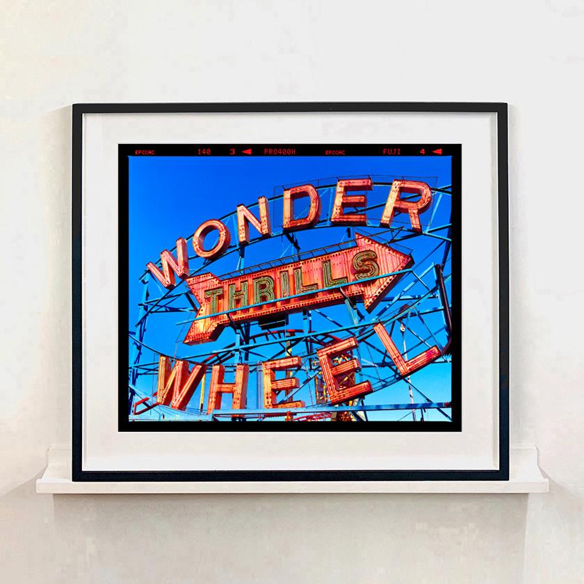 Thrills, Coney Island, New Your - American Colour Typography Photography For Sale 3