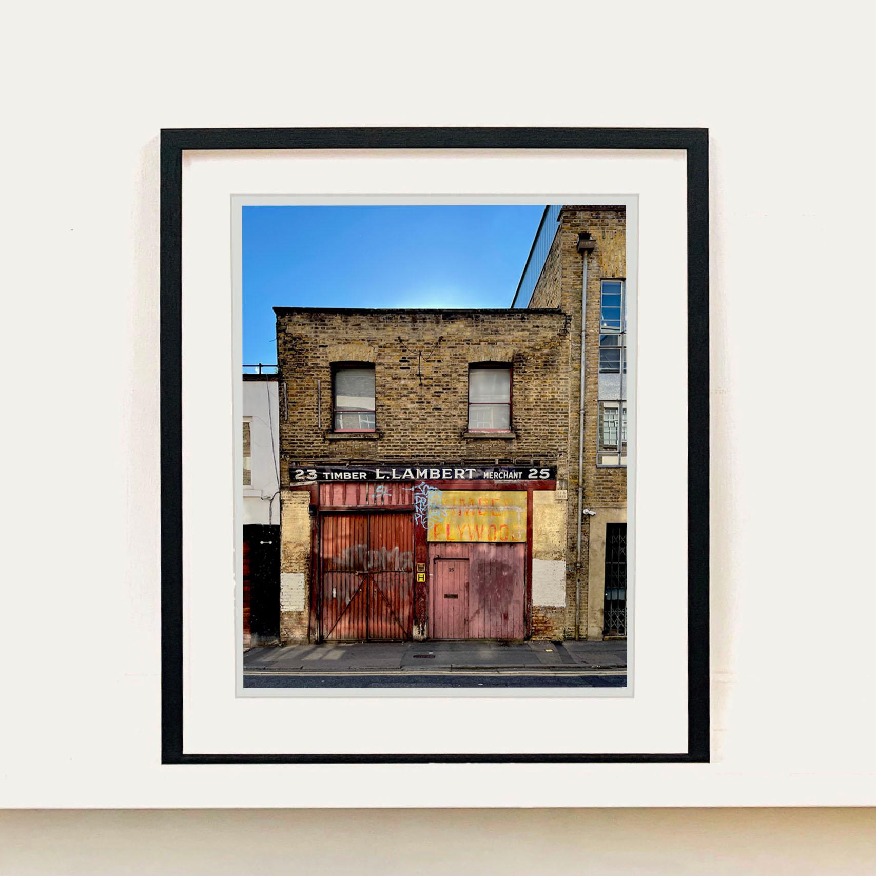 Timber Merchant, London - East London architecture street photography - Print by Richard Heeps