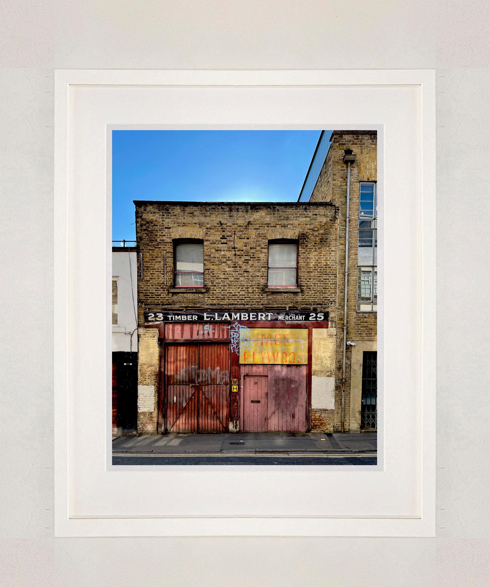 Timber Merchant, London - East London architecture street photography - Contemporary Print by Richard Heeps