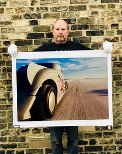 Tom Thumb Special, Bonneville, Utah - Car in Landscape Color Photography