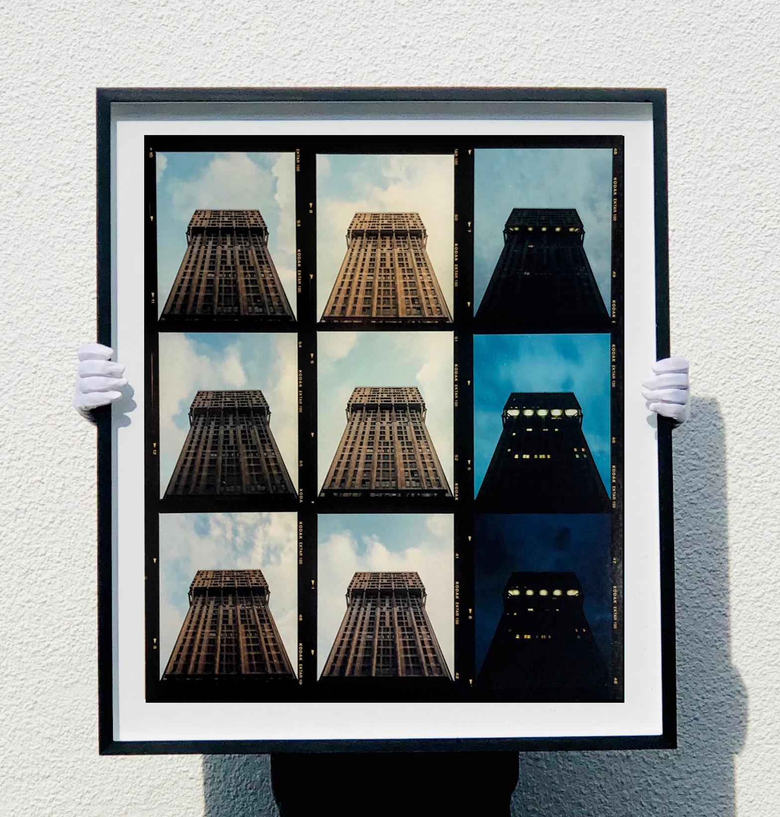 Torre Velasca Time Lapse, Milan - Conceptual Architectural Color Photography - Print by Richard Heeps