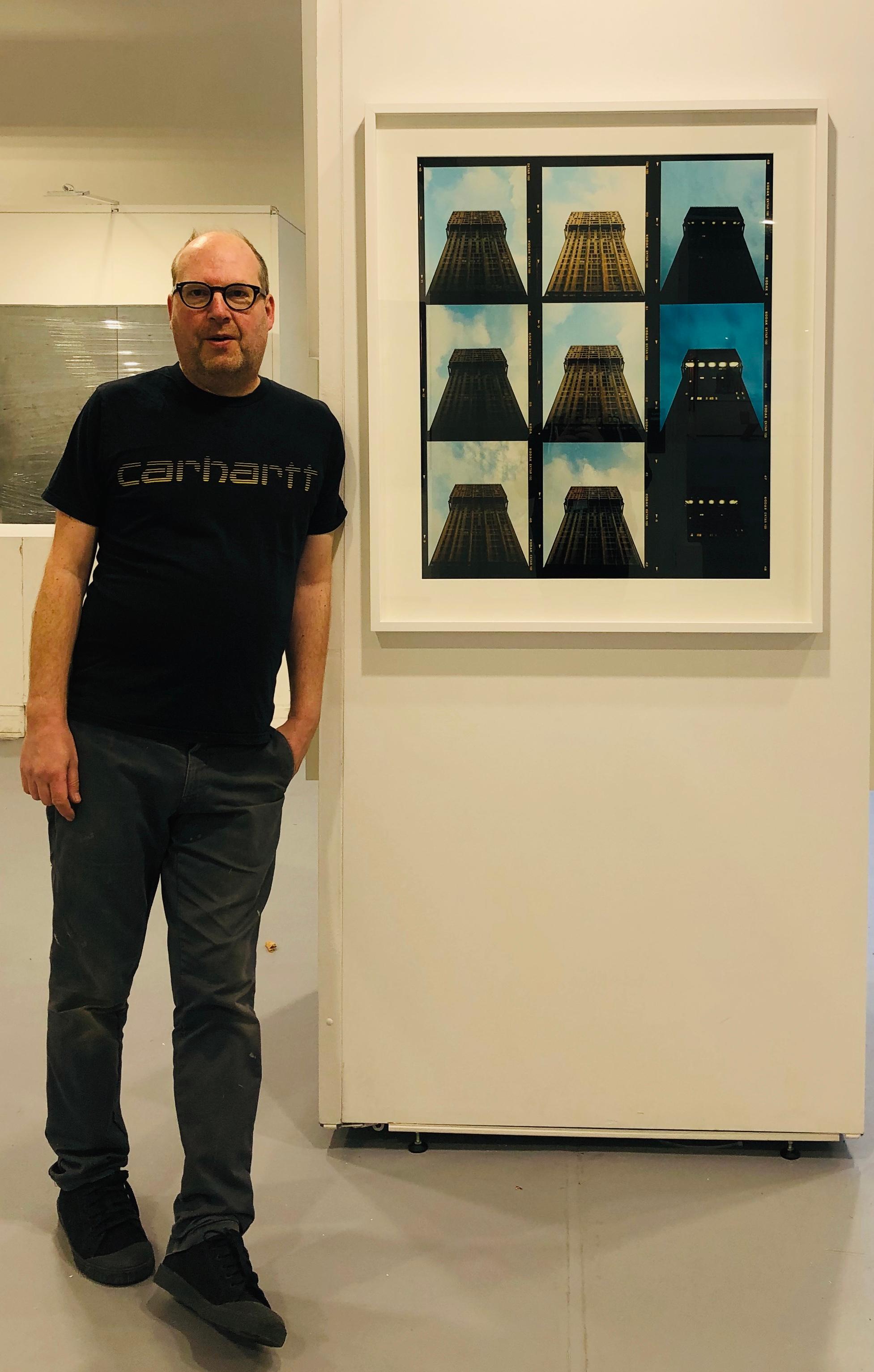 Toute nouvelle œuvre d'art de Richard Heeps, photographiée en novembre 2018 pour un projet spécial 