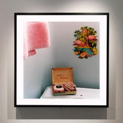 Trailer Bathroom, Bisbee, Arizona - Interior color photography