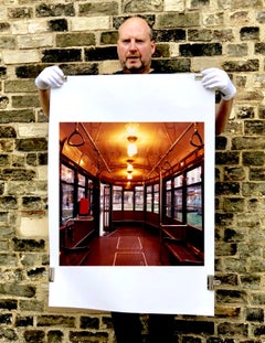 Tram, Lambrate, Milan - Vintage vehicle interior color photography