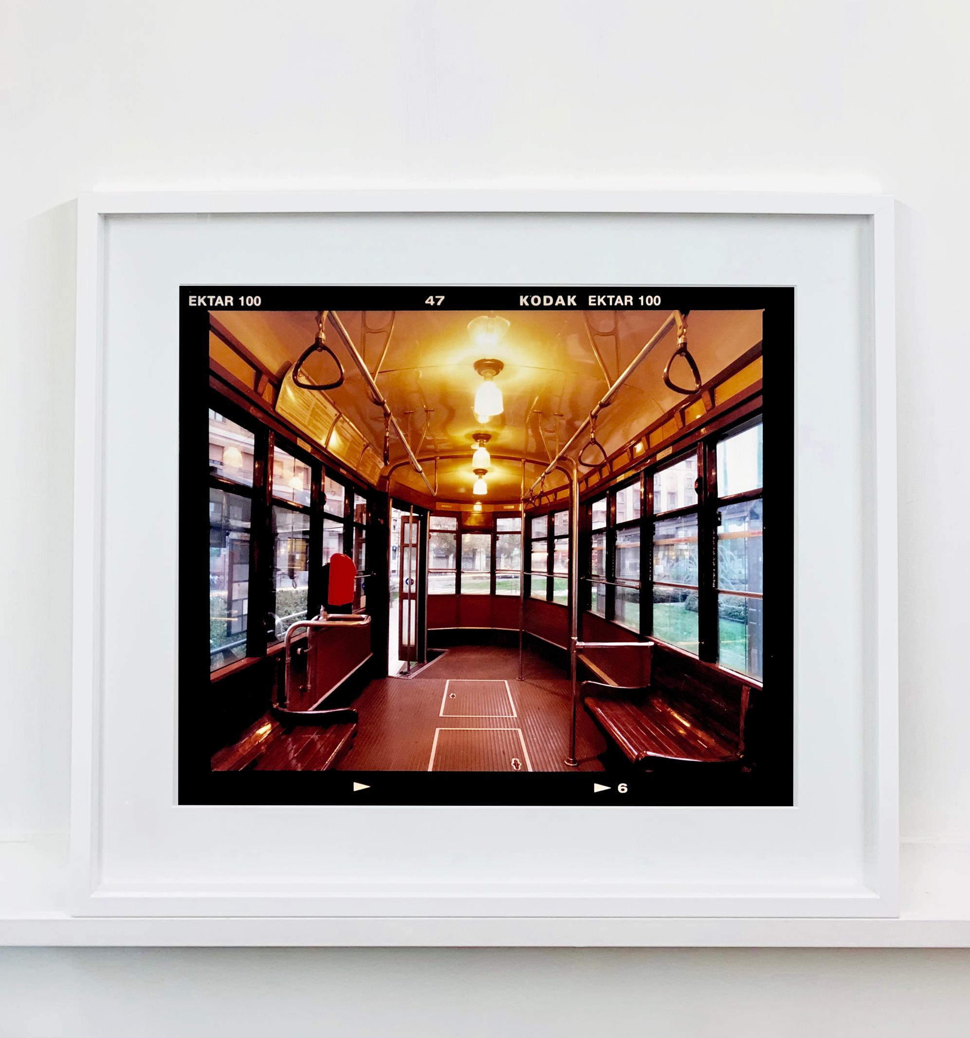 Tram, Milan - Italian Color Photography - Contemporary Print by Richard Heeps