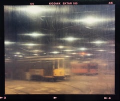 Turro Tram Depot, Milan - Photographie italienne abstraite en couleur