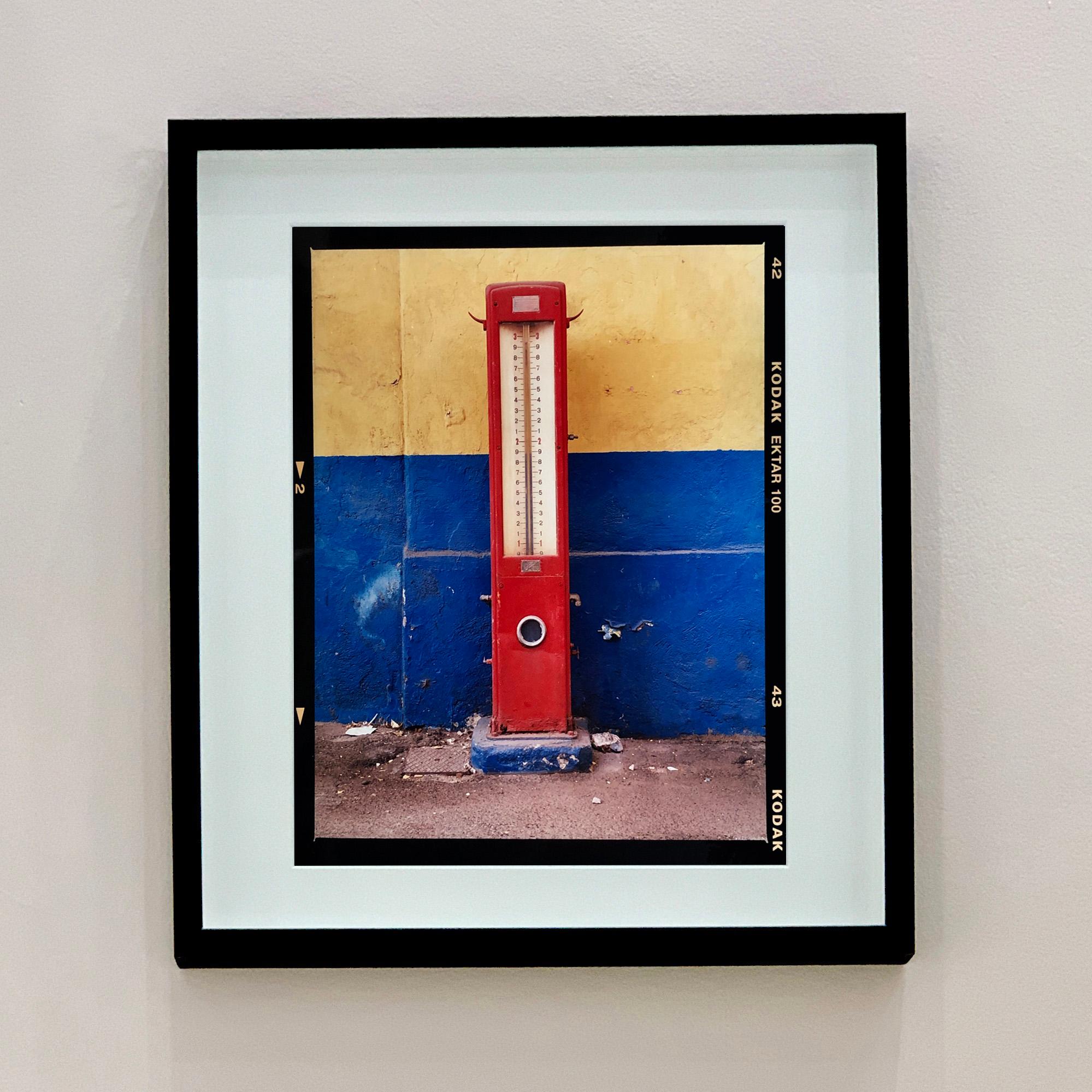 Tyre Pump, Milan - Italian color photography - Photograph by Richard Heeps