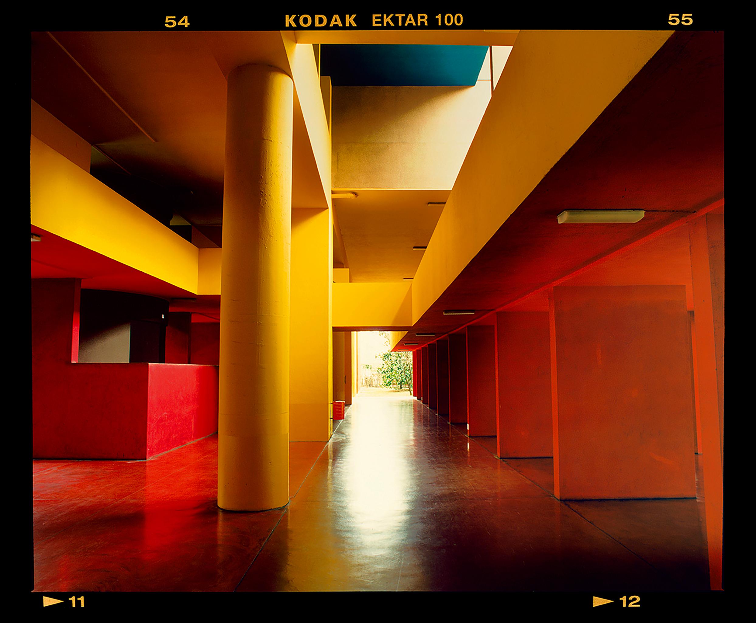 Utopian Foyer II, Milan - Architectural urban color photography