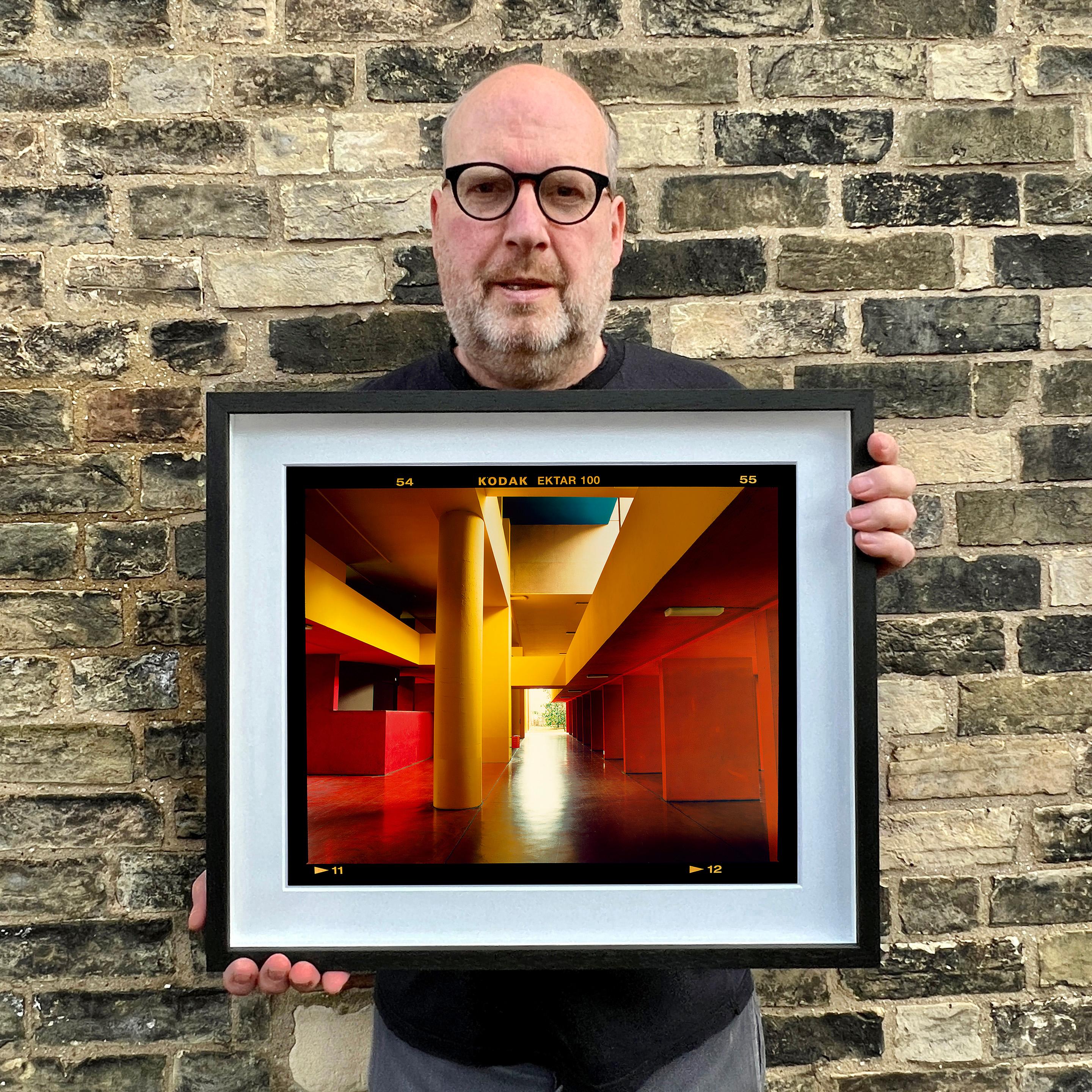 Utopian Foyer II, from Richard Heeps series A Short History of Milan, which began as a special project for the 2018 Affordable Art Fair Milan. It was well received and the artwork has become popular with art buyers around the world. Richard