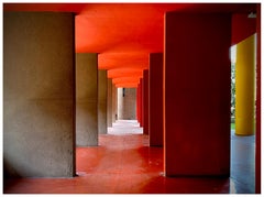 Utopian Foyer III, Milan - Italian Architecture Color Photography