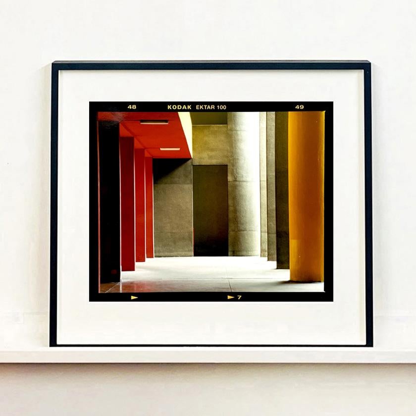 Utopian Foyer, Milan - Architectural urban color photography - Photograph by Richard Heeps